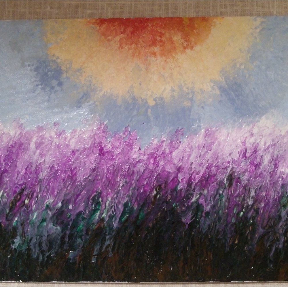 Hand-painted decor!